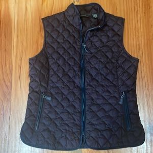 Brown Eddie Bauer light weight vest